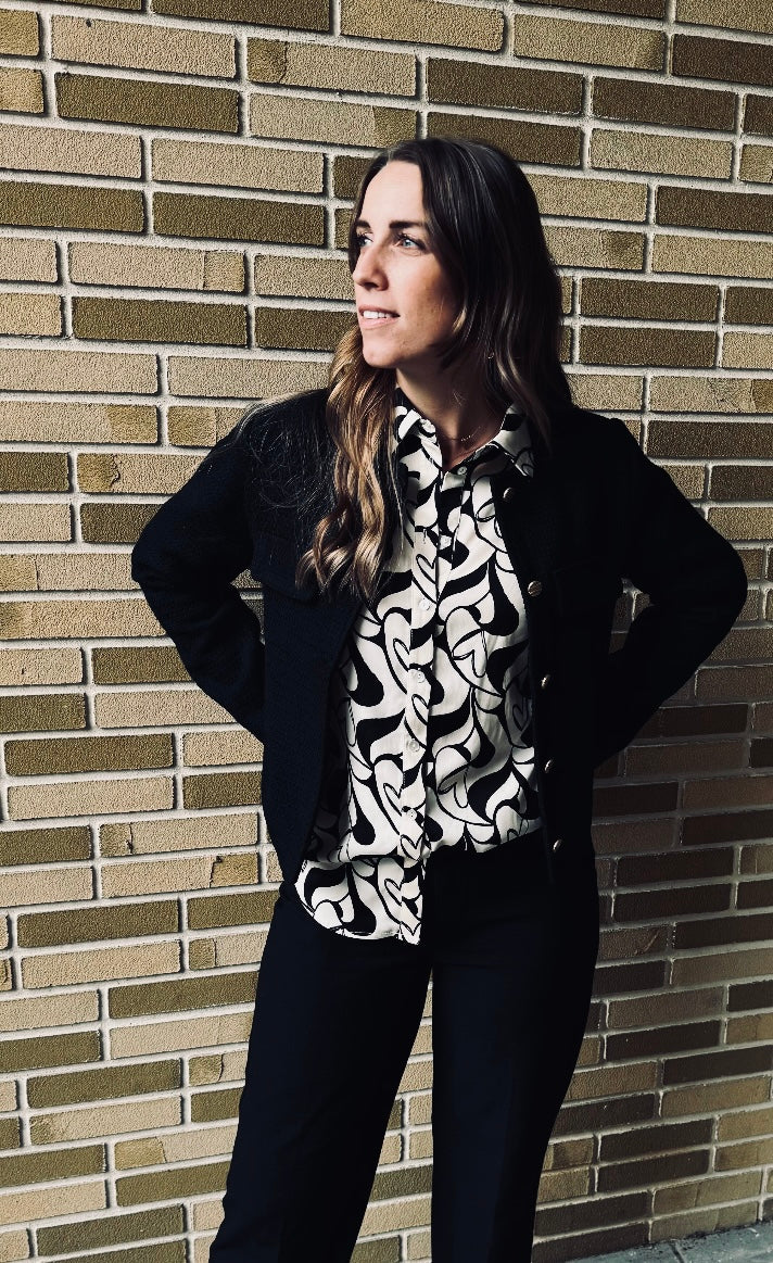 Pouvoir | Stijlvolle luxe blouse