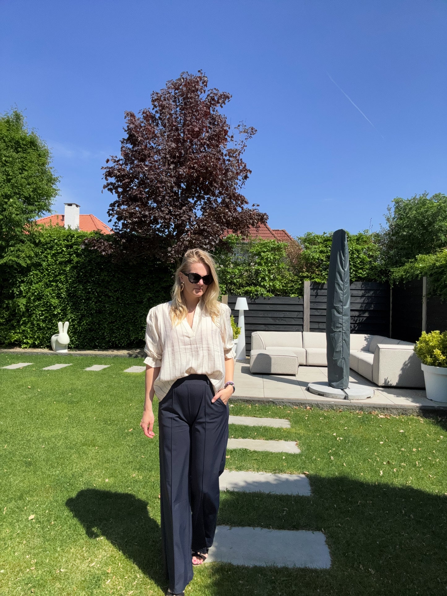 Pouvoir | Stijlvolle blouse crème