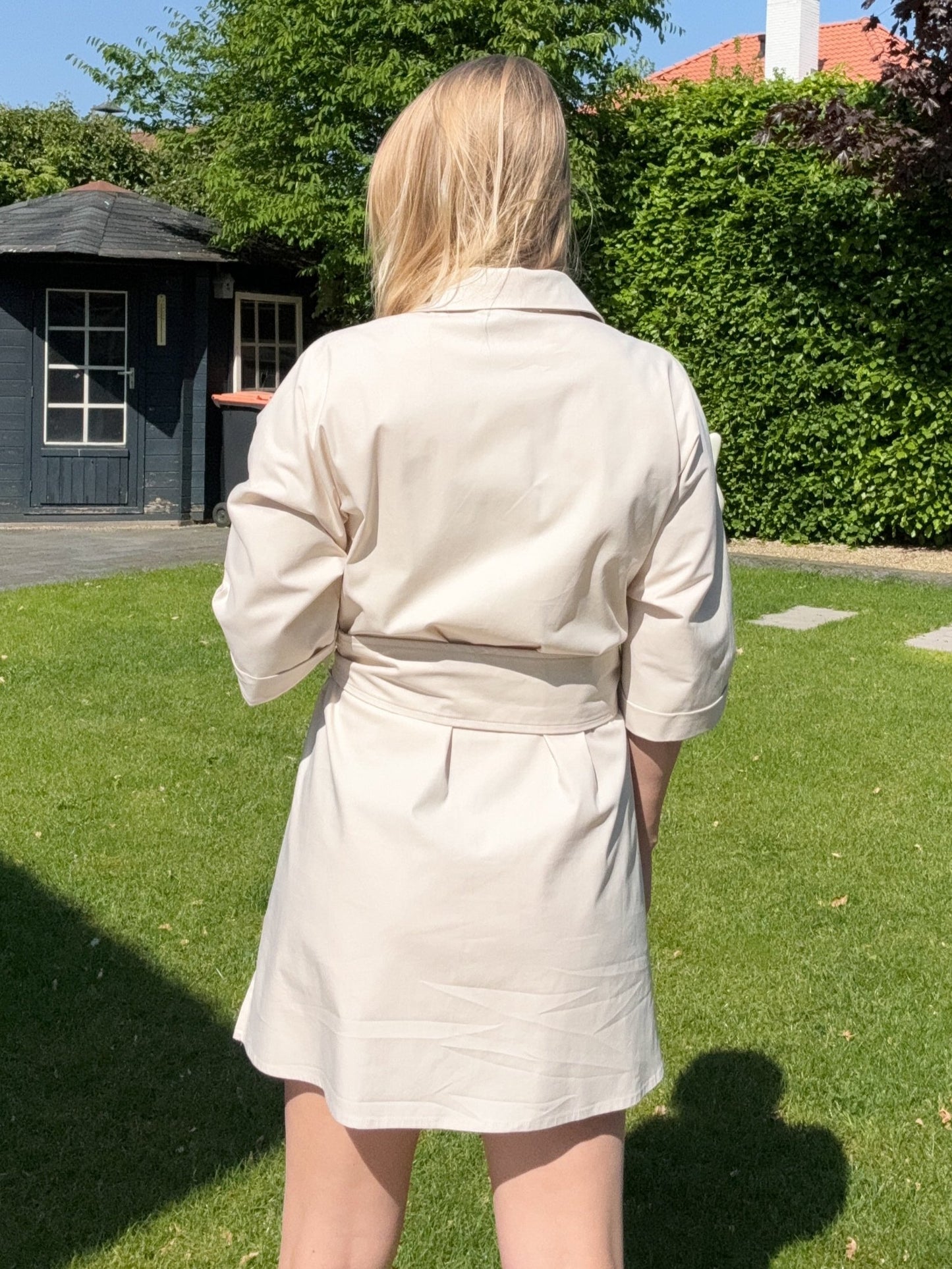 Pouvoir | Jurk creme Hailey