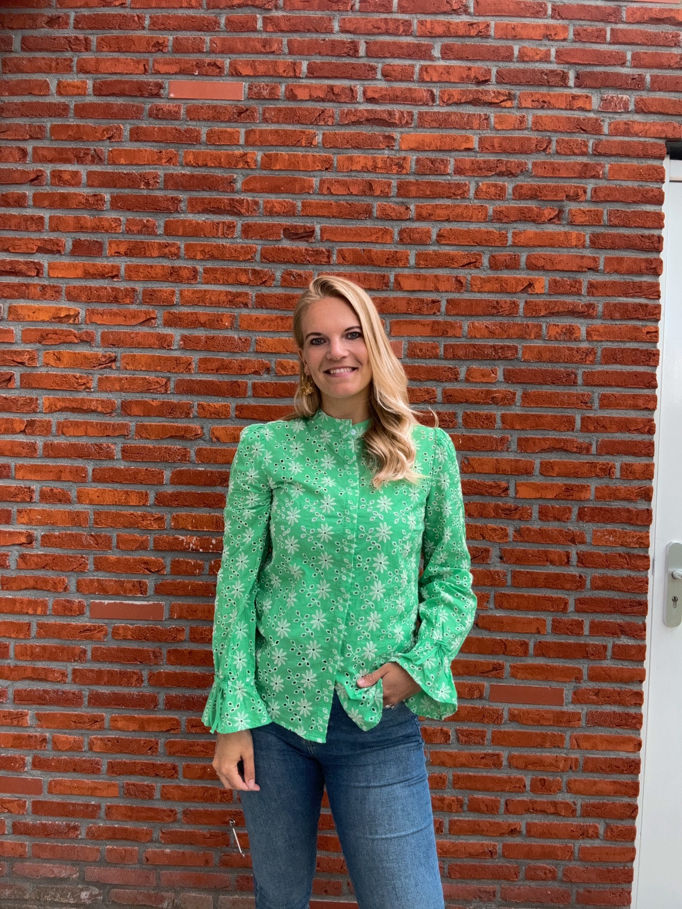 Pouvoir| Mooie, stijlvolle blouse green