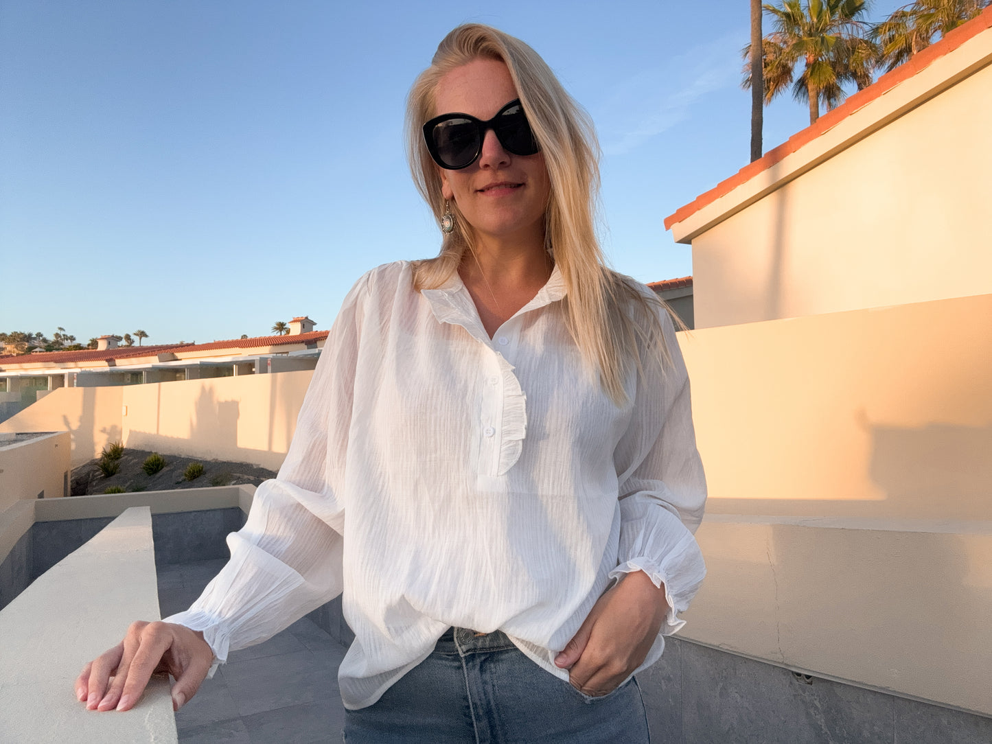 Blouse white Hailey