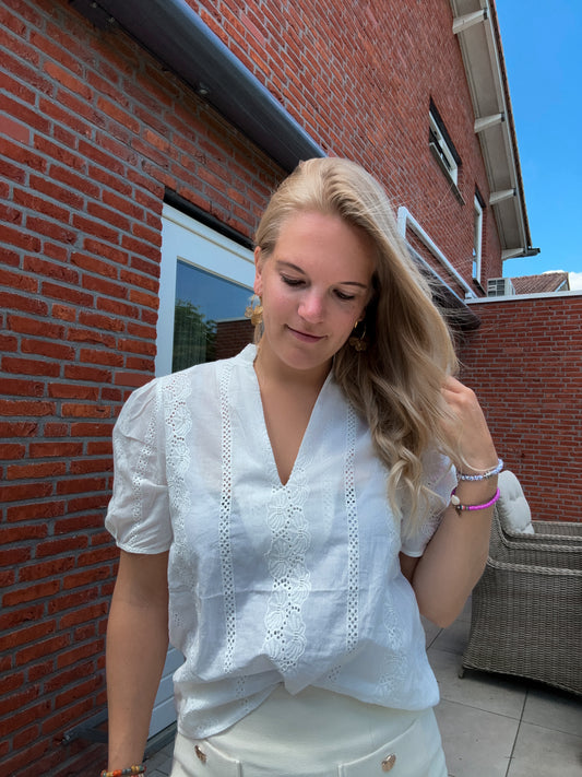 Pouvoir | Stijlvolle witte blouse
