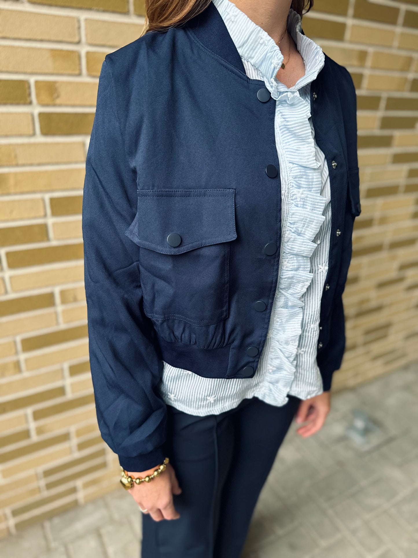 Pouvoir | Stijlvol, comfortabel jasje blue